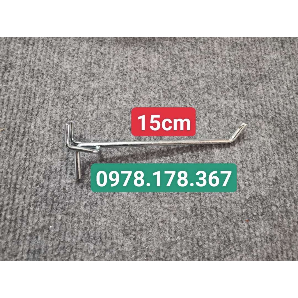 Móc bổng treo kệ siêu thị lưng tôn lỗ, móc treo phụ kiện điện thoại, móc treo trang trí Decor