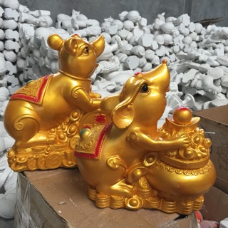 Chuột vàng - linh vật năm 2020