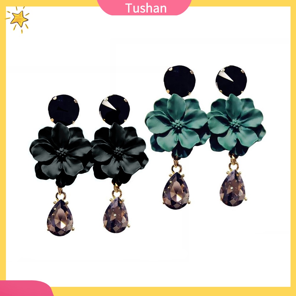 Hoa tai dáng dài phong cách vintage dành cho nữ