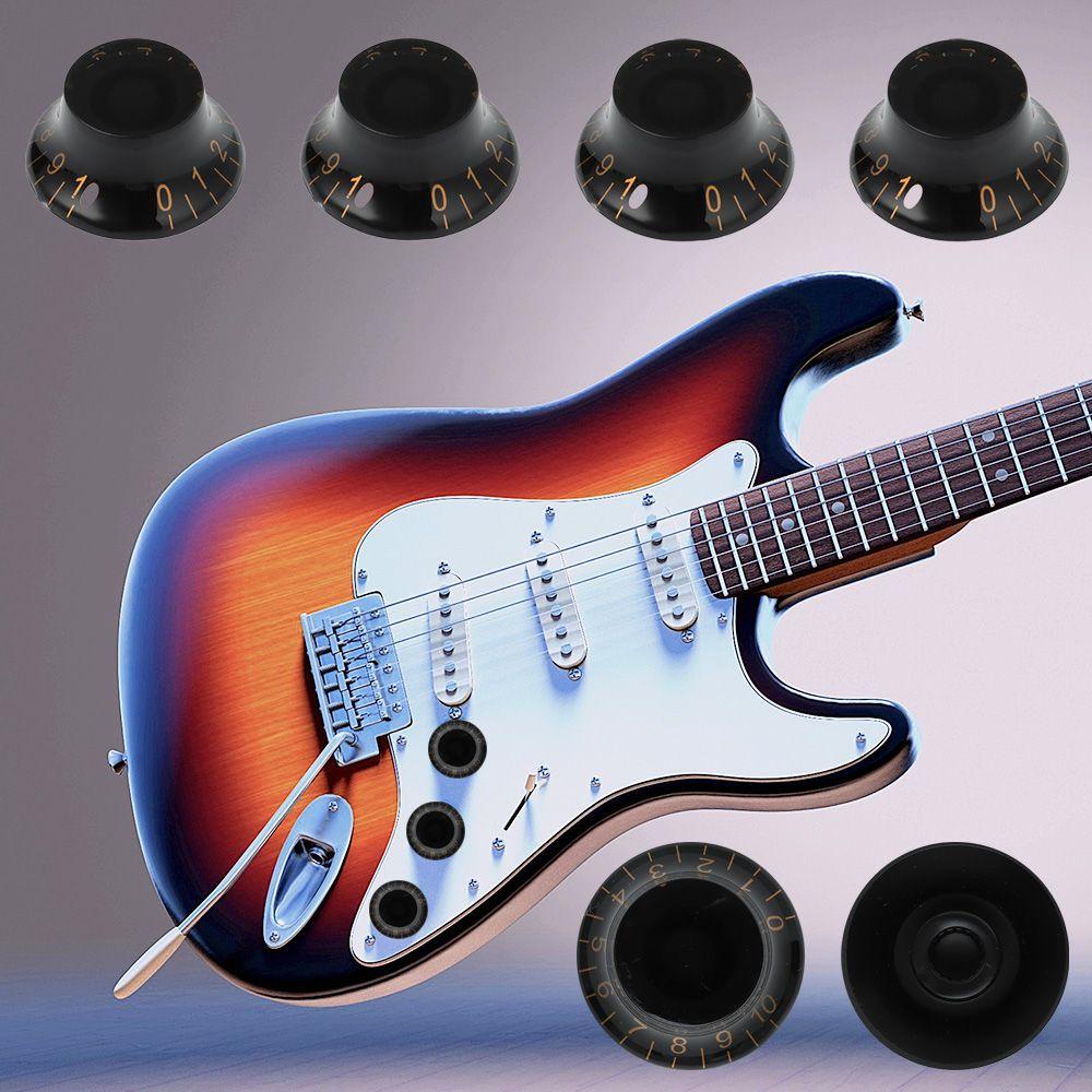 Núm Điều Chỉnh Âm Lượng Tông Màu Đen Thiết Thực|Công Tắc Điều Chỉnh Âm Thanh Cho Đàn Guitar Les Paul LP