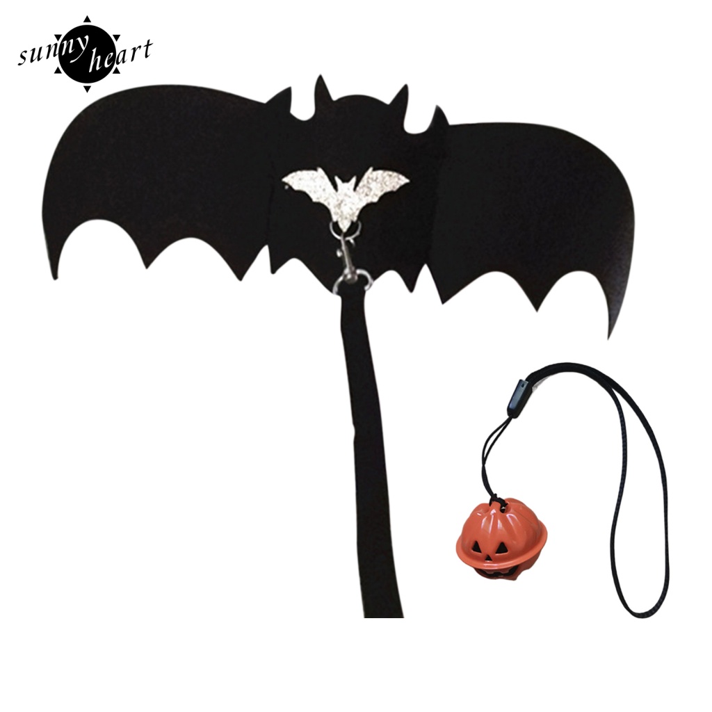 1 Bộ Dây Xích Và Đôi Cánh Dơi Siêu Nhẹ Hóa Trang Cho Thú Cưng