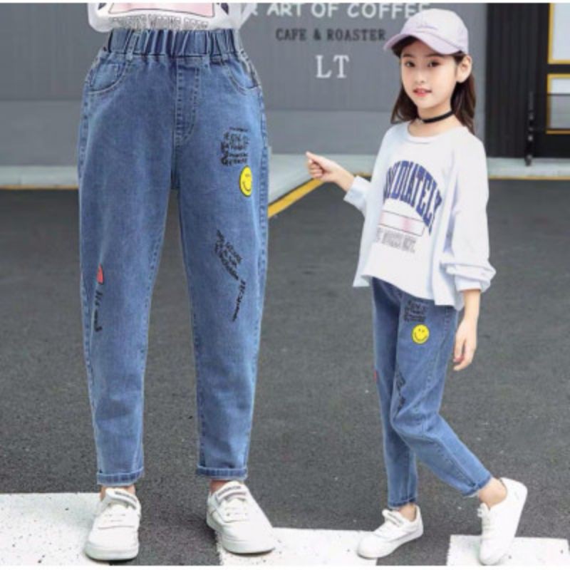 Quần jeans Thời Trang Cho Bé Gái