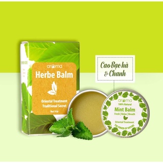 Cao Tinh Dầu Arroma Bạc Hà - Mint Balm