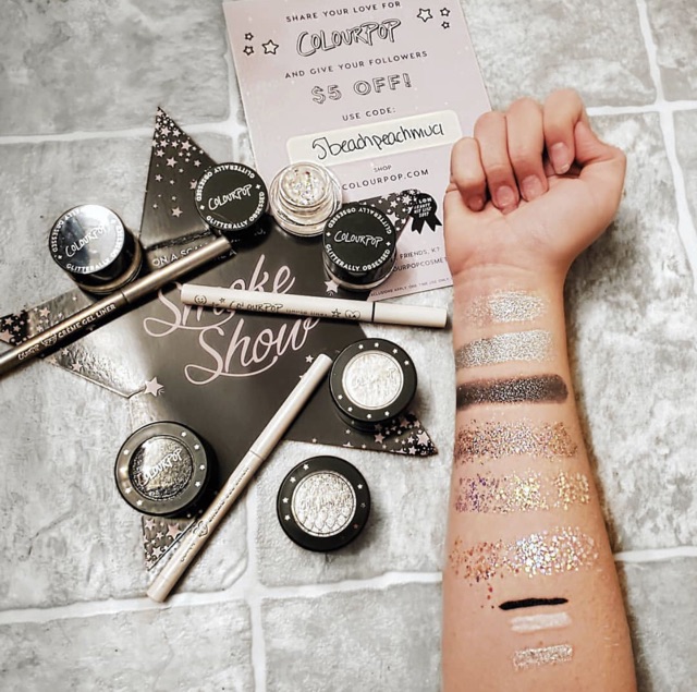 Có sẵn có Bill - Bảng Phấn mắt Colourpop Blowin Smoke