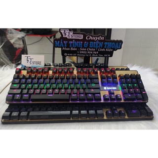 Bàn phím cơ sades rgb 104 keys .