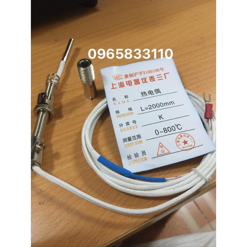 Dây can nhiệt ,dò nhiêt M12 gài