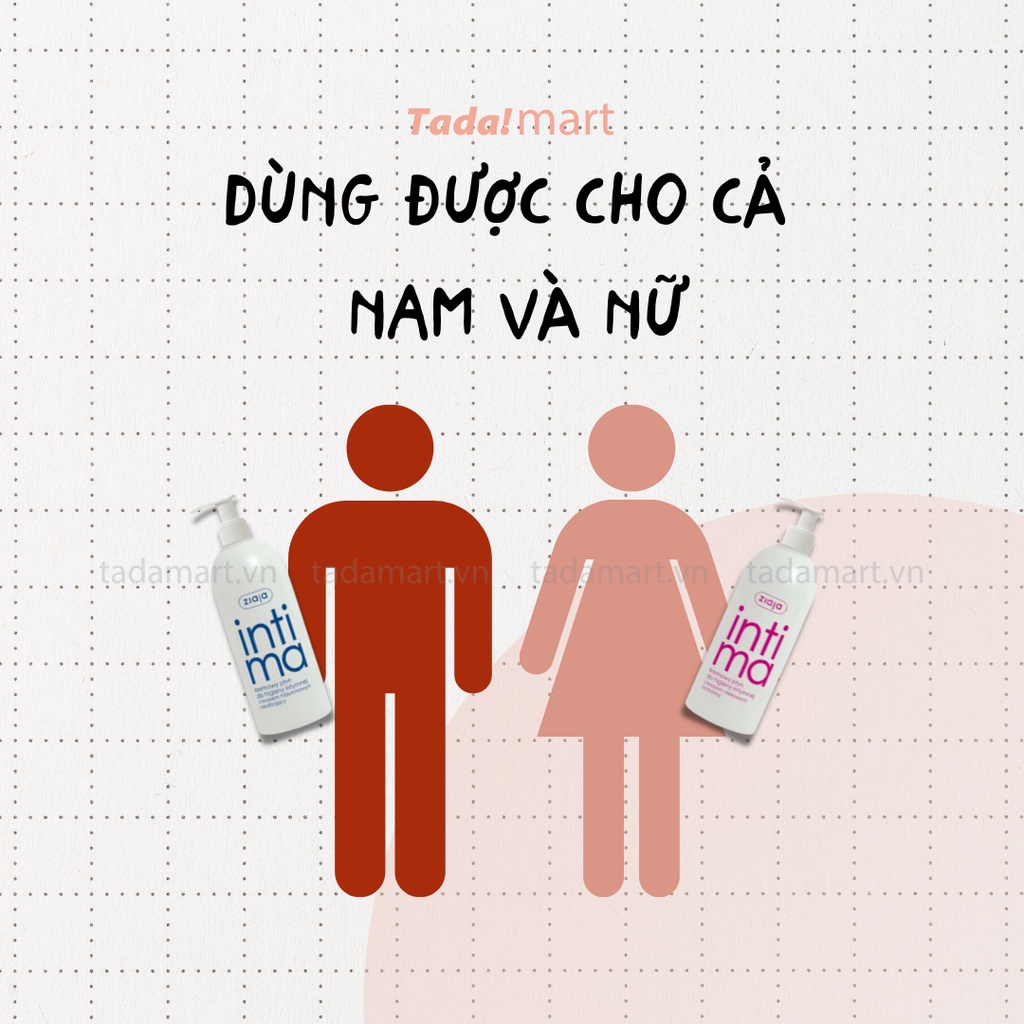 Dung Dịch Vệ Sinh Phụ Nữ Intima ZIAJA Ba Lan 250ml - 500ml