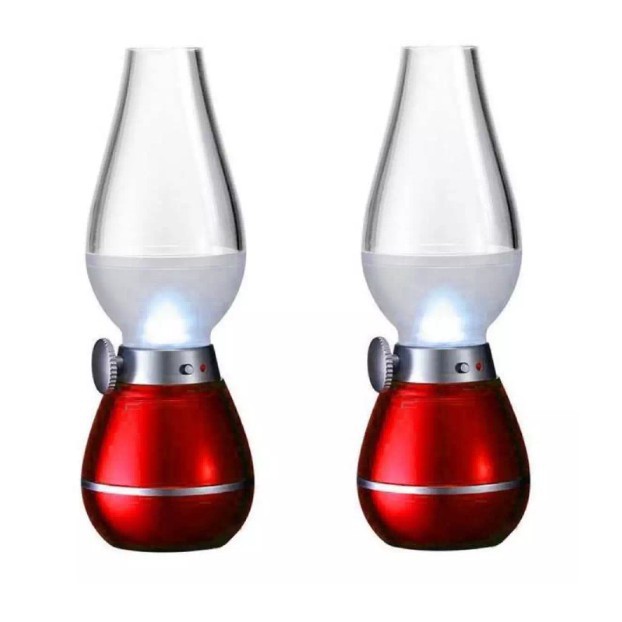 MVP1755 Đèn Dầu Để Bàn Sạc Tích Điện Cảm Ứng Thổi Phát Sáng