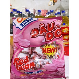 Kẹo chew hải hà vị đậu đỏ gói 100g