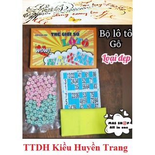 Bộ lô tô gỗ