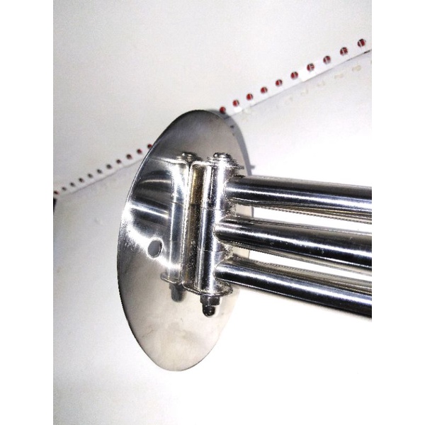 Treo khăn mặt inox xoay 3 thanh