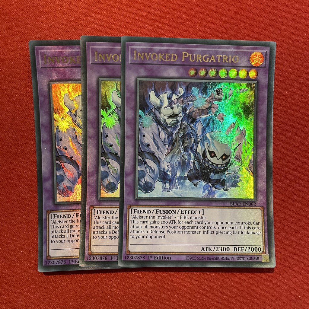 EN-JP]Thẻ Bài Yugioh Chính Hãng] Invoked Purgatrio