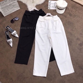 quần baggy 2 nắp túi chất cát hàn mềm mại