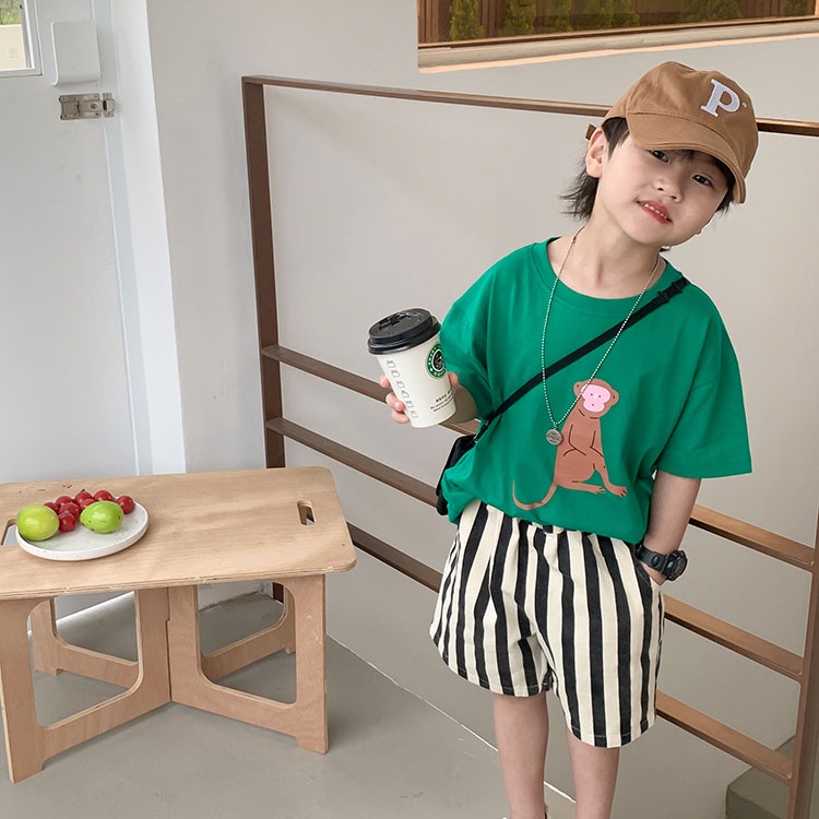 Quần Short Sọc Dọc Cho Bé Trai Shop Quần Áo Trẻ Em Phong Cách Hàn Quốc Moy Kids