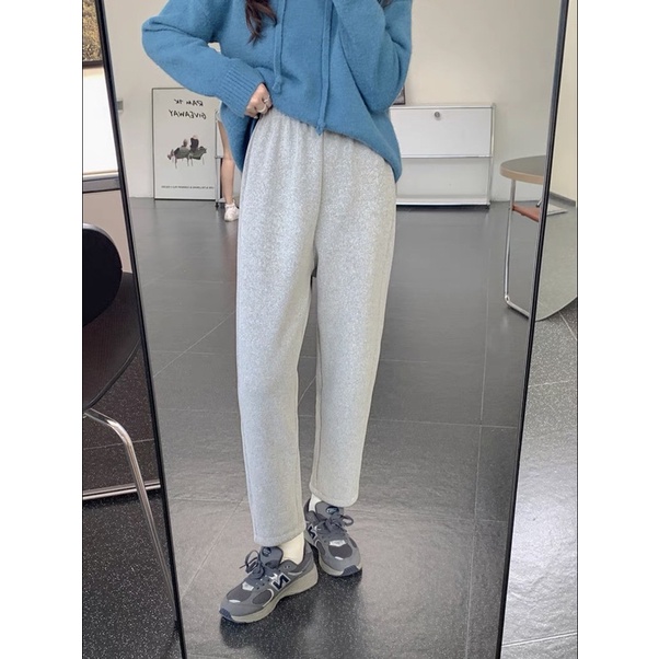 quần baggy nỉ 4 màu