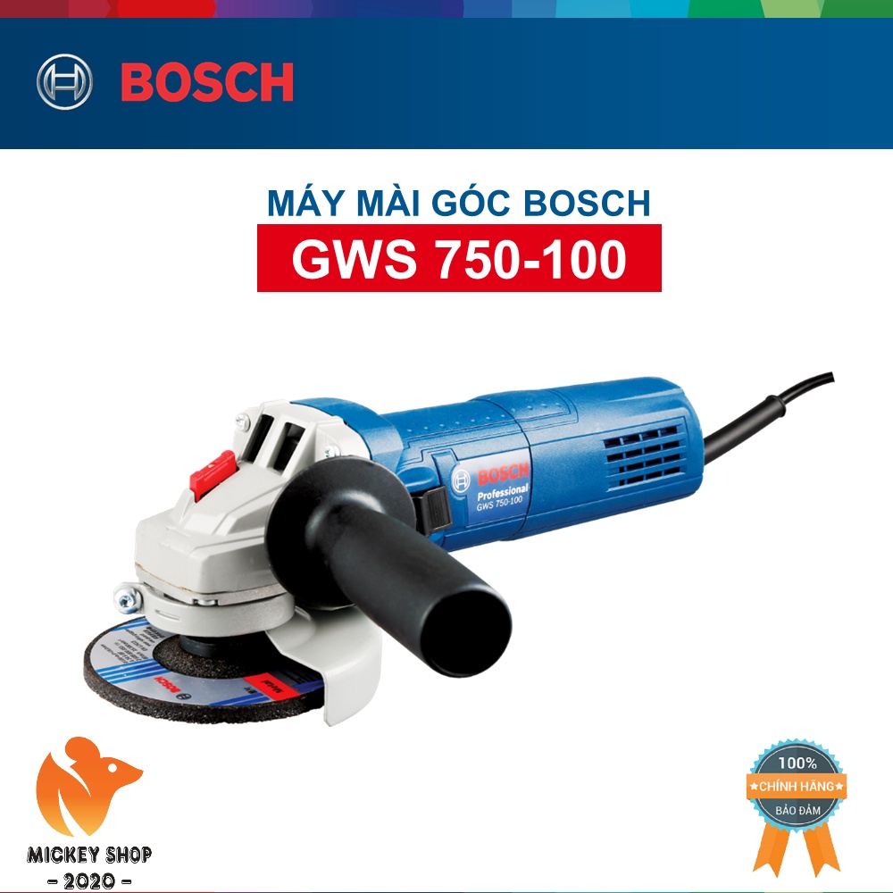 [Chính Hãng] Máy mài góc Bosch GWS 750-100