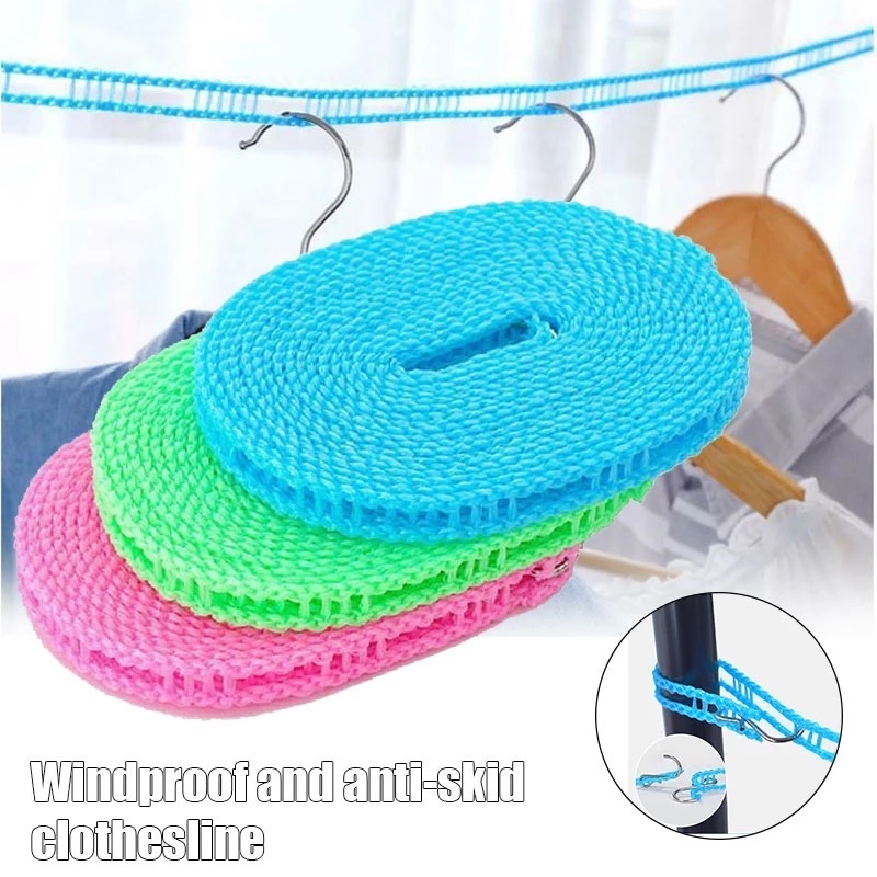 Dây Phơi Quần Áo 3/5M Tiện Lợi Dành Cho Đi Du Lịch