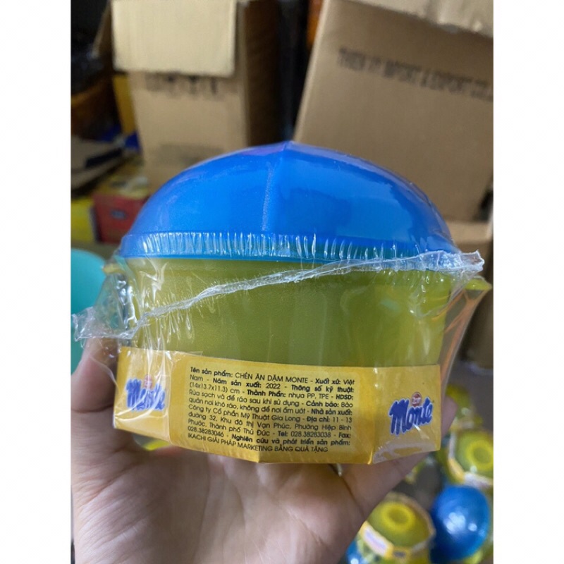 Bát ăn dặm kháng khuẩn không bám dầu mỡ chống đổ