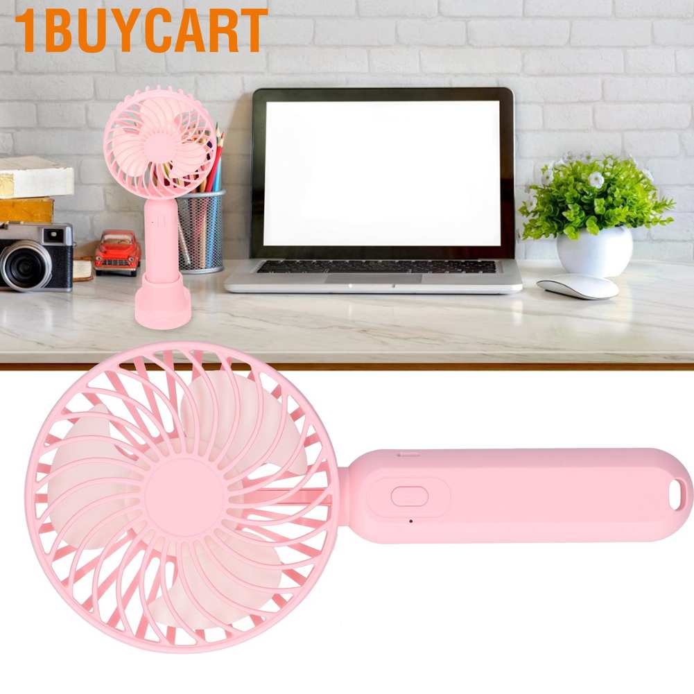 1buycart Cooling Fan Chargeable Mini Handheld for Summer Outdoor