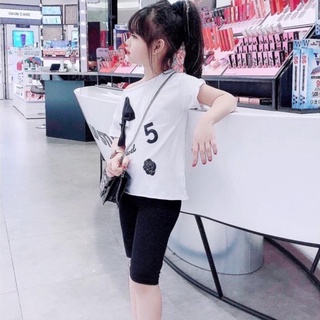 Quần legging đùi cho bé quần lửng mặc váy cho bé gái từ 8-18kg