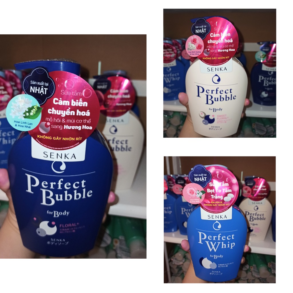 Sữa tắm dưỡng ẩm Shiseido Senka 500ml | BigBuy360 - bigbuy360.vn