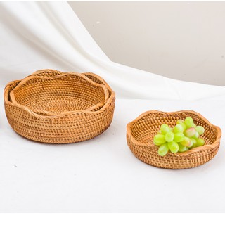 bát mây tre có múi bộ ba chiếc