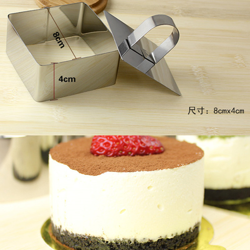 Khuôn Làm Bánh Bằng Thép Không Gỉ Tiện Dụng
