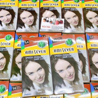 Thuốc nhuộm tóc phủ bạc Ami Seven 60g x2