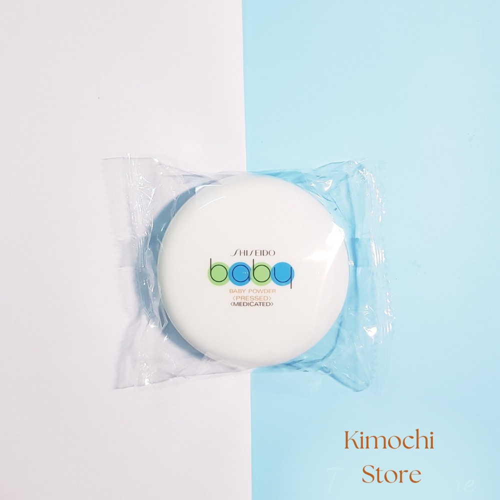 Phấn rôm Shiseido Baby Power Nhật Bản, phấn phủ kiềm dầu tiện dụng cho cá quý cô; phấn rôm nén Nhật bản