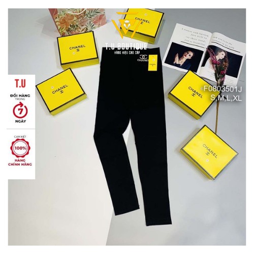 Quần legging nữ dài ống bó kiểu dáng skinny chất liệu cotton co giãn 4 chiều đủ size từ 40 - 75kg Q-05