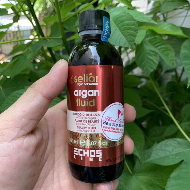 Tinh dầu dưỡng tóc Argan Echosline Fluid nguyên chất 150ml