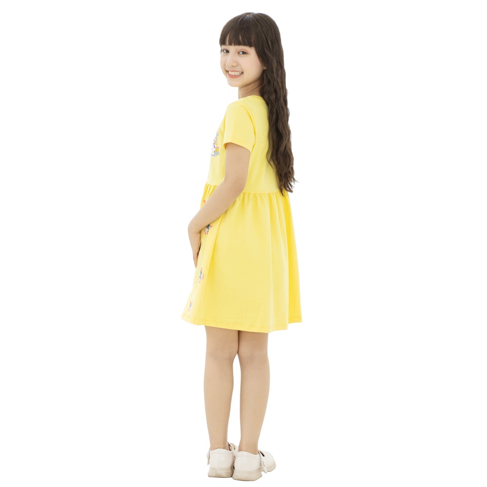 VÁY BÉ GÁI MẶC NHÀ GIÁ RẺ_100% COTTON_20-40KG_K09