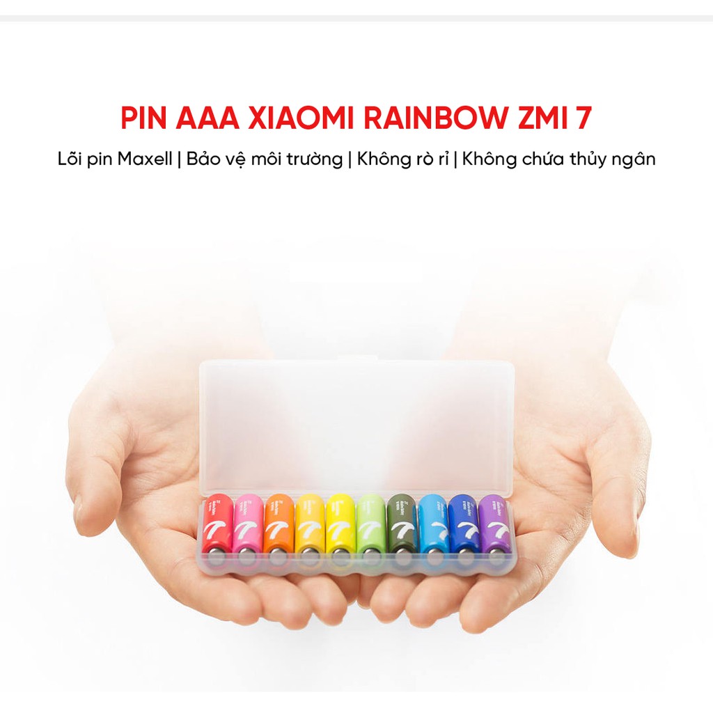 Pin AAA Rainbow Xiaomi ZMI 7