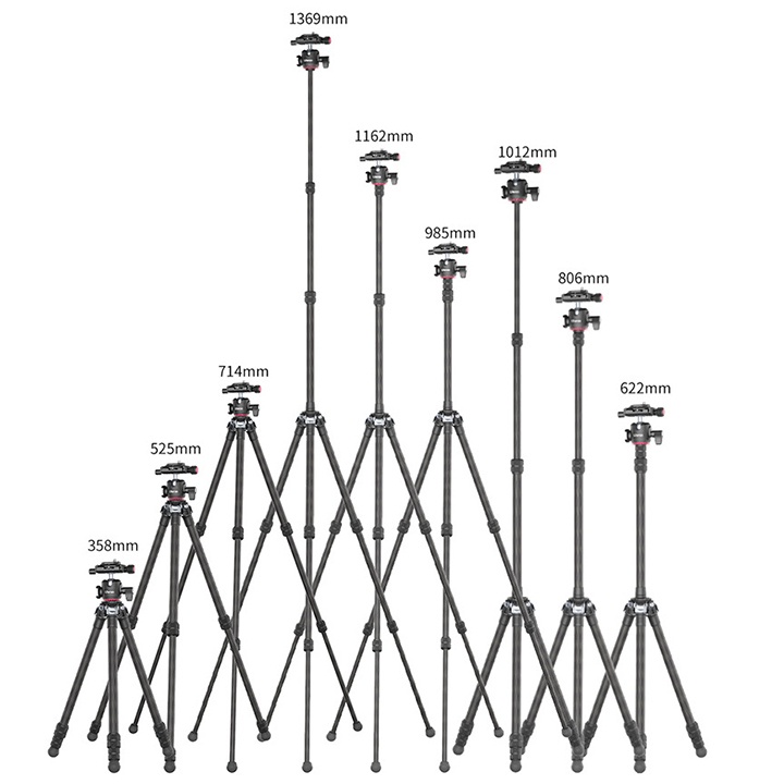 TRIPOD MÁY ẢNH VÀ ĐIỆN THOẠI CARBON ULANZI MT-21