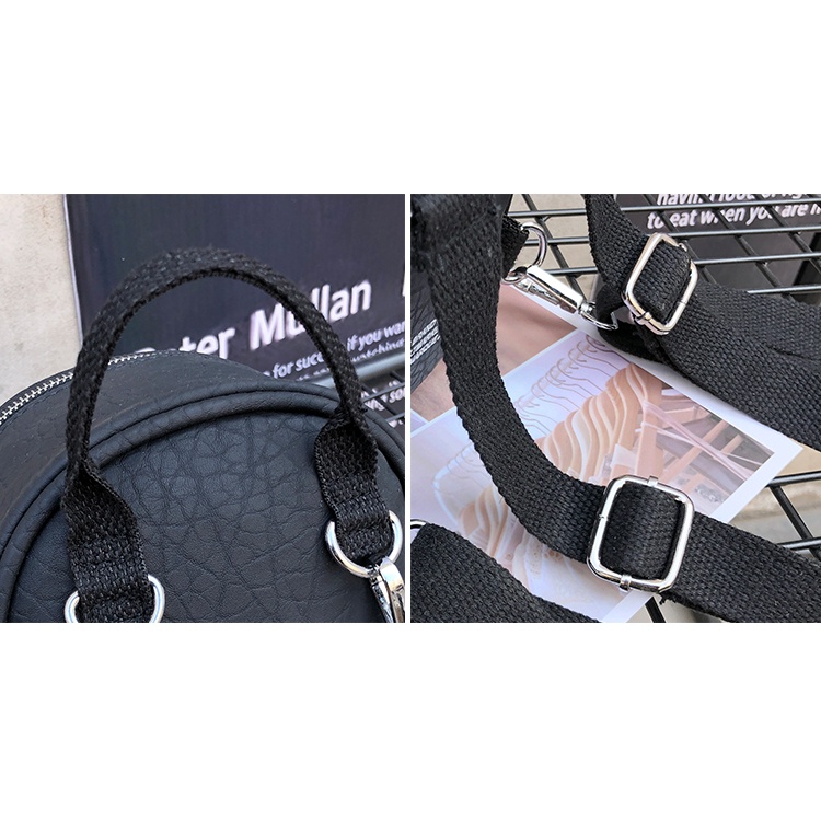 Ba Lô Da PU ADIDAS Chống Thấm Nước Thời Trang Cho Nữ