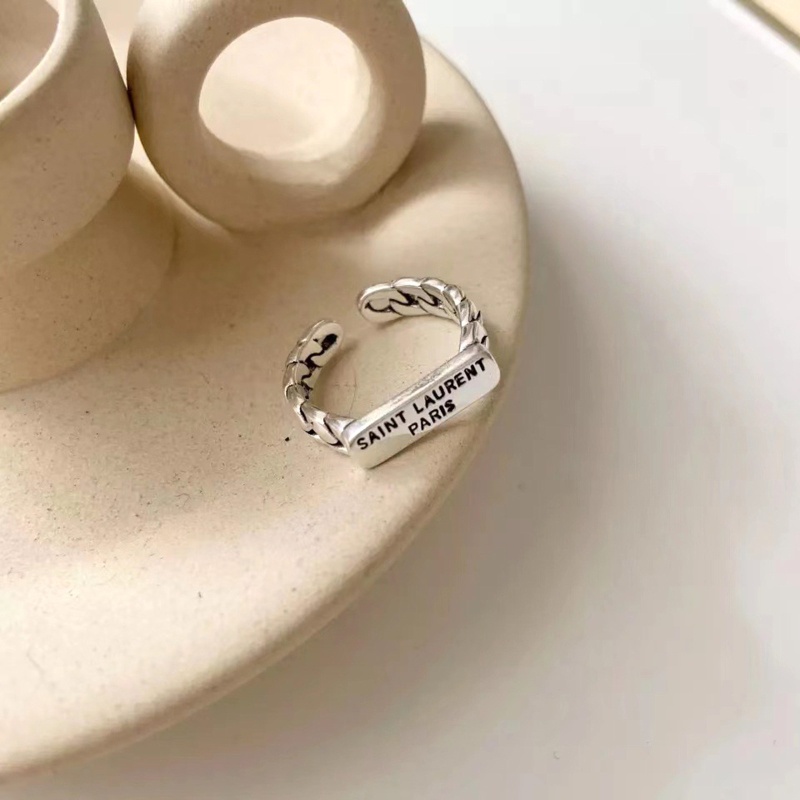 Nhẫn Hở Hình Chữ Cái Có Thể Điều Chỉnh Kích Cỡ