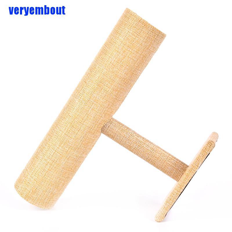 Giá treo đồng hồ vòng tay chất liệu da PU/ nhung