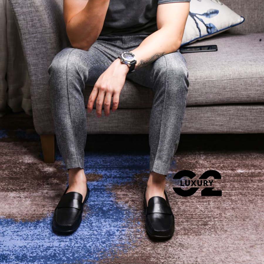Giày lười nam Luxury dáng Moccasin Shoes BL06-1 giày da chính hãng, chất liệu cao cấp nhiều size