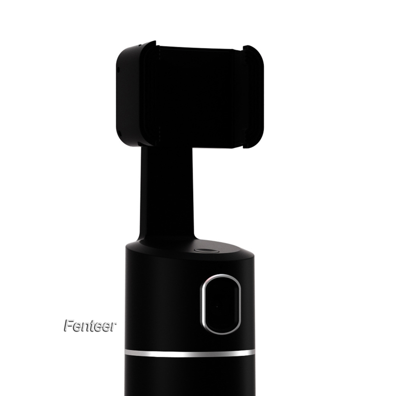 [FENTEER]Auto Face Tracking Tripod 360 Rotation Phone Camera Mount with Selfie Ring Light No App Battery Operated Smart Shooting Holder for Live Vlog