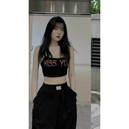 Áo croptop dây