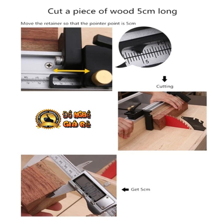 CỮ CHẶN GỖ WNEW CHO MÁY CƯA MÁY PHAY BÀN