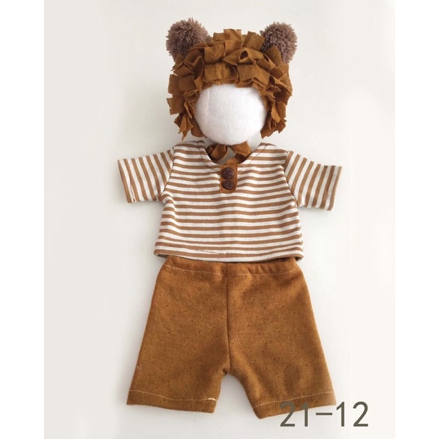 Bộ quần áo chụp ảnh cho bé sơ sinh hình thỏ, sư tử, khủng long phụ kiện chụp ảnh cho bé