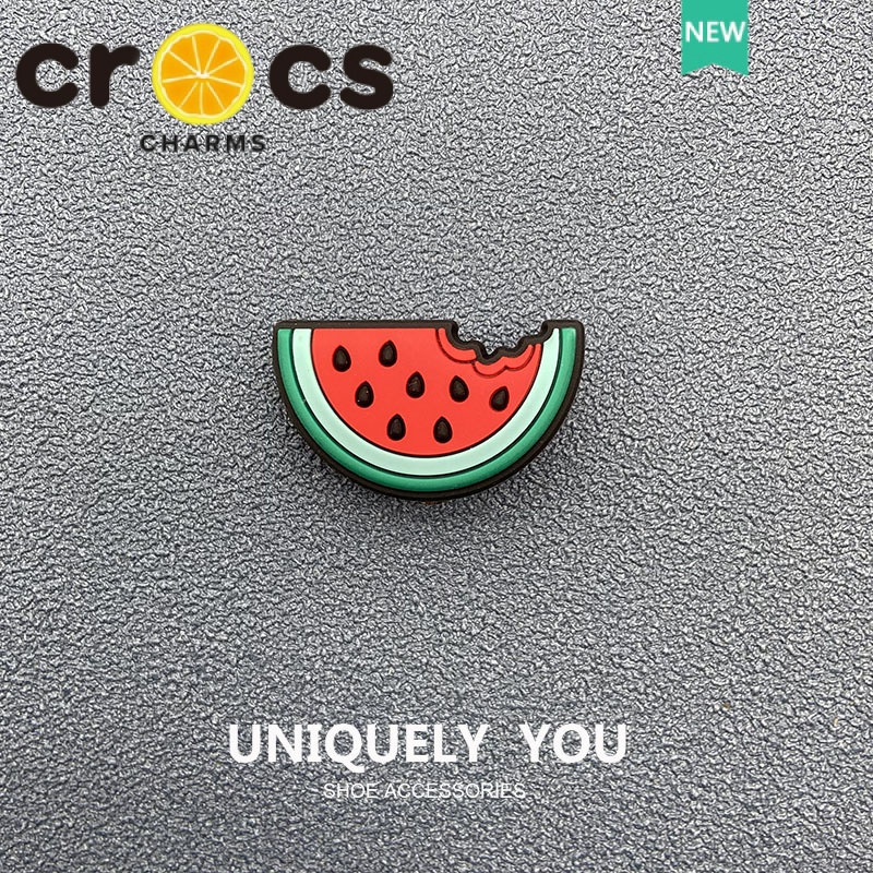 Phụ Kiện Khóa Giày crocs Họa Tiết Trái Cây Hoạt Hình Dễ Thương Cho crocs Dưa Hấu / Chanh / Dứa