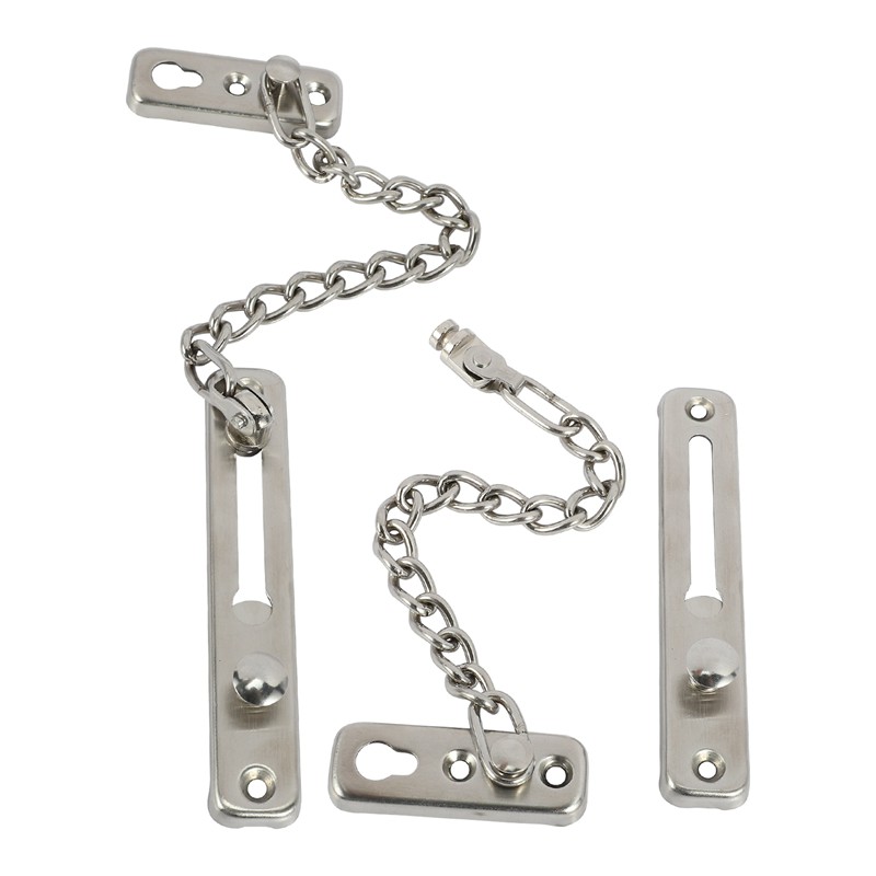 Set 2 Chốt Xích Cửa Chống Trộm Bằng Thép Không Gỉ | BigBuy360 - bigbuy360.vn