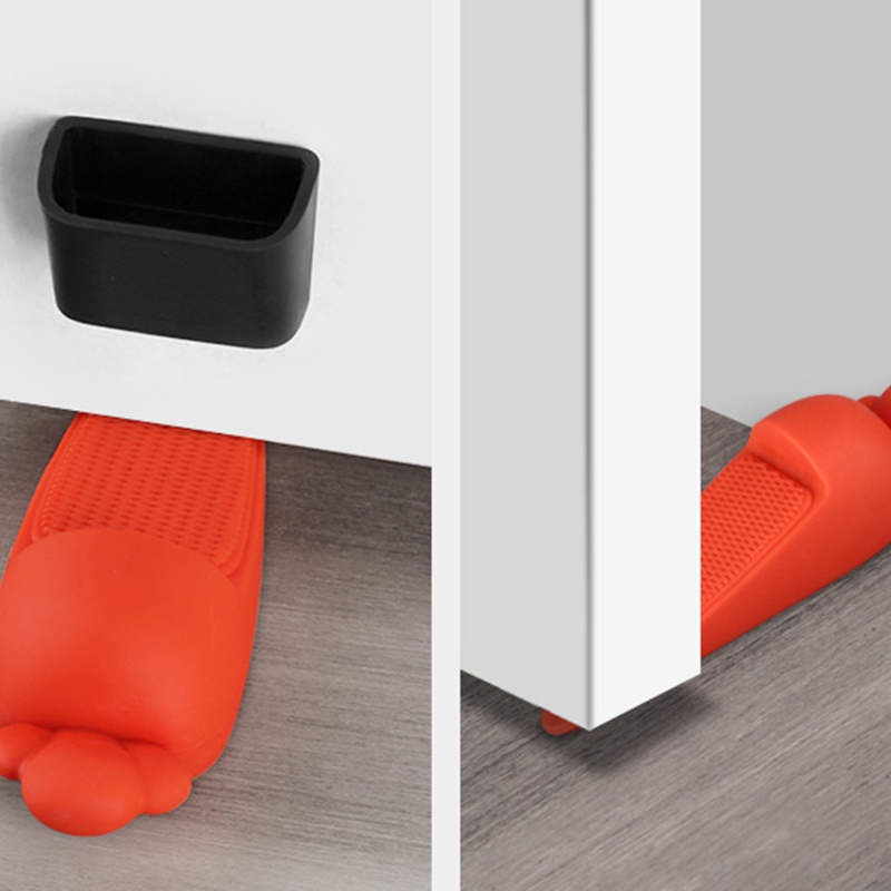 Dụng Cụ Chặn Cửa Hình Củ Cà Rốt Dễ Thương Chống Kẹt Tay Có Thể Tháo Rời