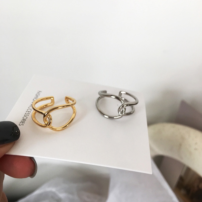 Nhẫn Hở Thiết Kế Đơn Giản Thời Trang Cá Tính