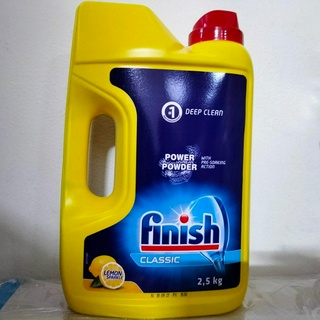 Bột rửa bát Finish 2.5kg thương hiệu rửa chén đĩa tự động số 1 thế giới