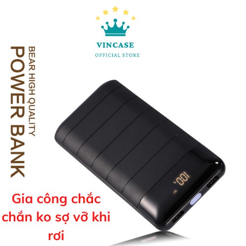 ⚡Pin Khủng⚡ Sạc Dự Phòng WK-WP 026 Dung Lượng 20.000 Mah Sạc Siêu Nhanh,Sạc 1 Lúc 2 Thiết Bị,Bảo Hành 12 Tháng-Vincase