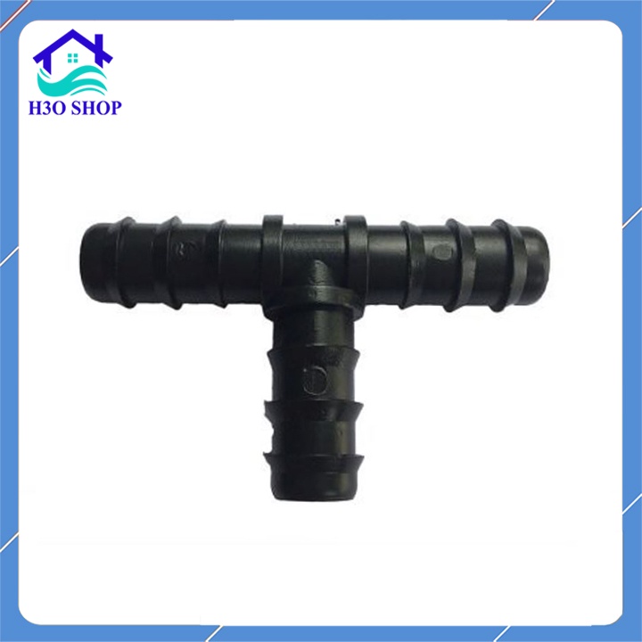 Tê Nối Ống Ldpe 12Mm 16Mm, 20Mm, 25Mm, Tê Chia Ống Tưới Hệ Thống Tưới Nhỏ Giọt, Phun Sương, Phun Mưa