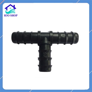 Tê nối ống LDPE 12mm 16mm, 20mm, 25mm, tê chia ống tưới hệ thống tưới nhỏ giọt, phun sương, phun mưa